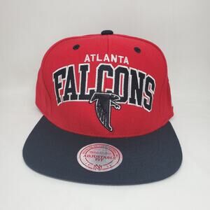 🆕 Mitchell & Ness NFL Atlanta Falcons Arch Snapback Hat
